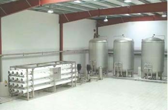 Pure water treatment system